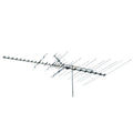 Winegard HD8200A Outdoor TV Antenna - High-VHF Low VHF and UHF - 65+ Mile Long Range - Yagi - NextGen TV & 4k Ultra HD Compatible - Zinc-Plated Steel Construction