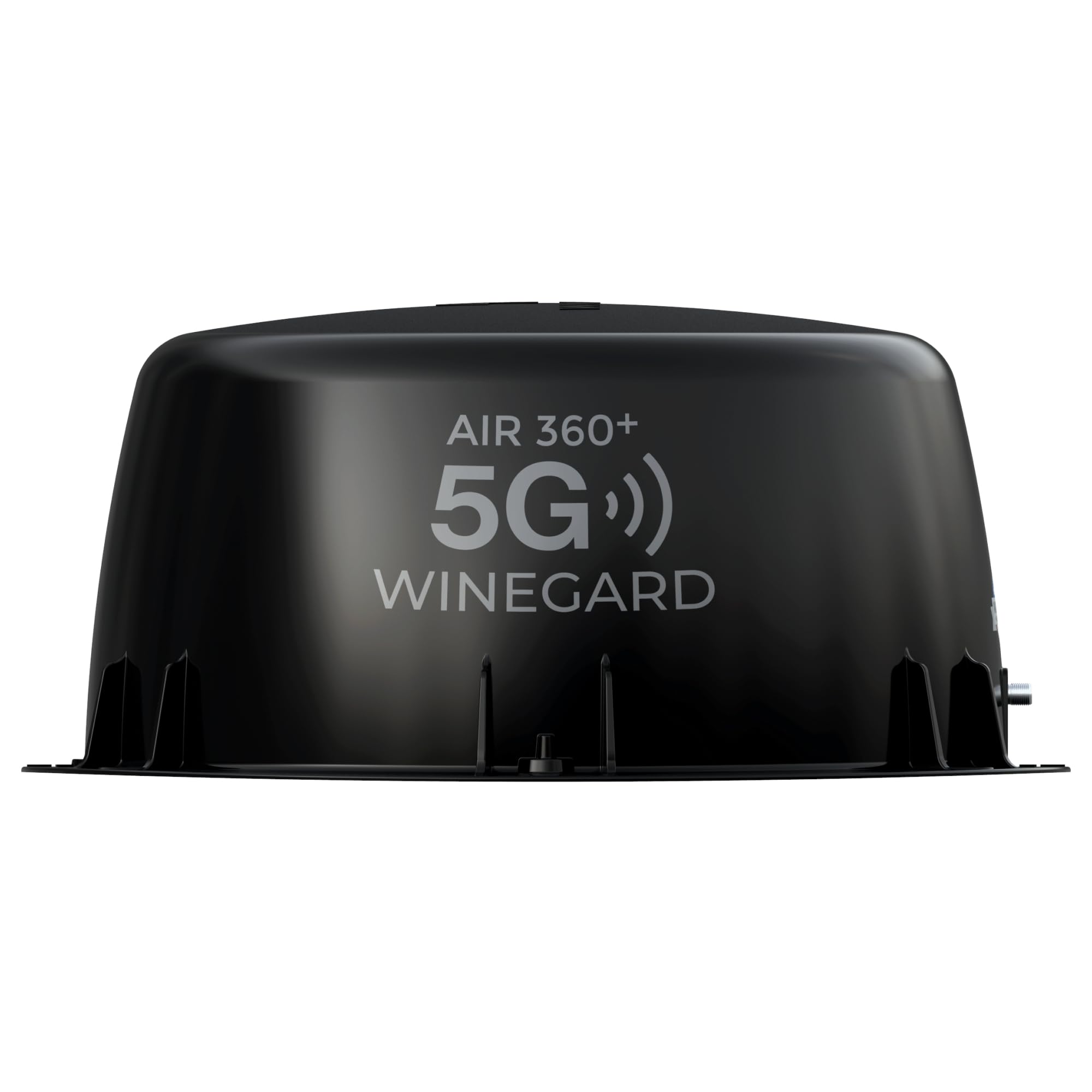 Winegard AR2-5G1 Air 360+ 5G Outdoor RV Omnidirectional HDTV Antenna with 5G/Wi-Fi Capability, ATSC 3.0 Ready, 55 Mile Range, UV Weather Resistant, Black